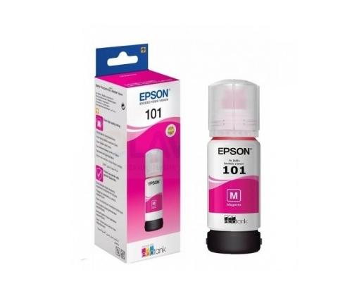 Epson 101 EcoTank (C13T03V34A) mustetankki, magenta, mustepunainen