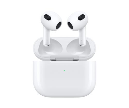 Apple AirPods (3. sukupolvi) Langattomat kuulokkeet, Lightning-latauskotelo, valkoinen