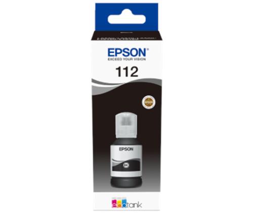 Epson 112 EcoTank (C13T06C14A) mustetankkipullo, musta