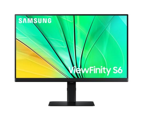 Samsung ViewFinity S6 S60D -näyttö 24'' IPS QHD 2560x1440, 5 ms, 350 cd/m2, 100 Hz, musta
