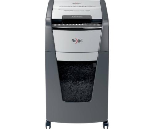 Rexel AutoFeed+ 300X paperisilppuri Ristisilppuri 4x25 mm P-4 60 L, 55 dB, harmaa/musta