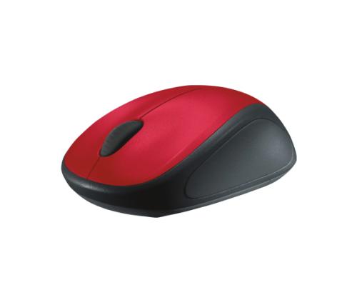 Logitech M235 langaton hiiri, RF Wireless, 1000 DPI, punainen/musta