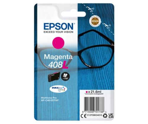 Epson 408L (C13T09K34010) mustekasetti, Magenta