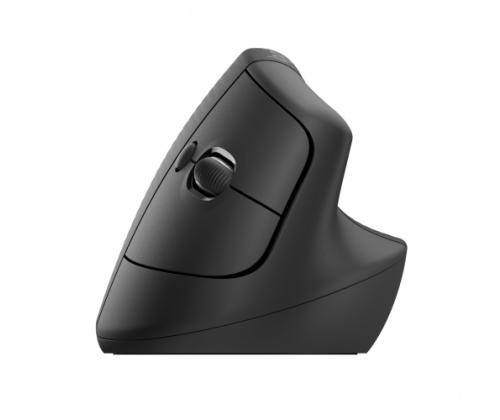 Langaton ergonominen hiiri Logitech Lift, Grafiitti