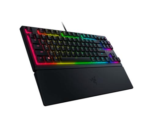 Razer Ornata V3 Tenkeyless Wired Gaming näppäimistö, matalaprofiilinen, RGB LED, USB QWERTY, US, musta