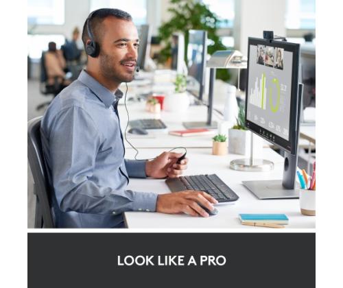 Logitech C920s PRO HD Webcam FHD 1920x1080, USB-A, musta