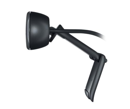 Logitech C270 HD webkamera, tummanharmaa