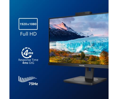 Philips S Line 272S1MH/00 -näyttö 27'' IPS, FHD 1920x1080, 4 ms, 300 cd/m2, 75 Hz, Musta