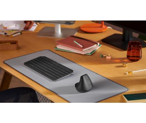 Langaton ergonominen hiiri Logitech Lift, Grafiitti