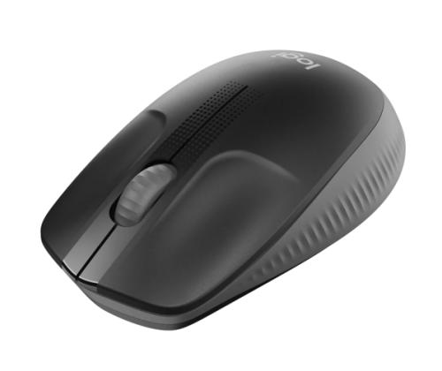 Logitech M190 täysikokoinen langaton hiiri, RF Wireless, 1000 DPI, hiilenvärinen (SPEC)