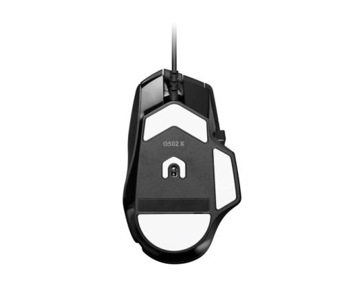 Logitech G G502 X langallinen pelihiiri, USB Type-A, musta