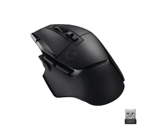 Logitech G502 X LIGHTSPEED langaton pelihiiri, langaton RF, 25600 DPI, musta