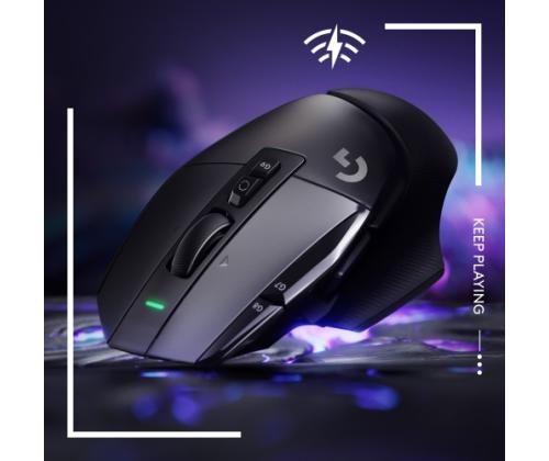 Logitech G502 X LIGHTSPEED langaton pelihiiri, langaton RF, 25600 DPI, musta