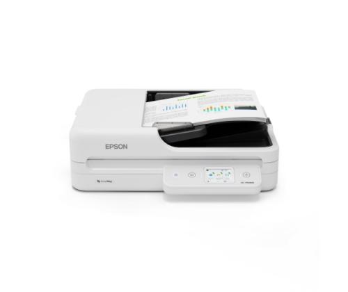 Epson WorkForce DS-1760WN A4-värillinen 60 ppm, kaksipuolinen, tasopohjainen, ADF, USB, Wi-Fi, Ethernet LAN-skanneri