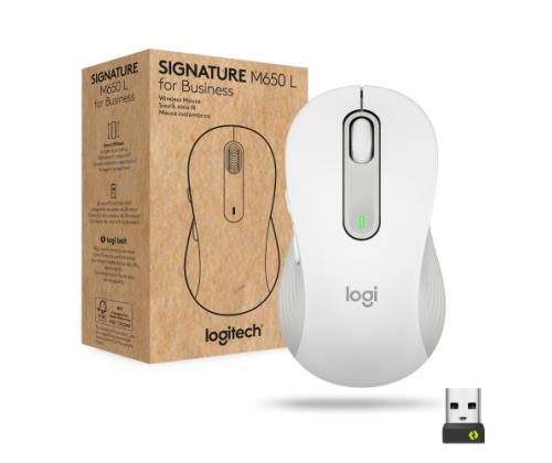 Langaton hiiri Logitech M650, valkoinen