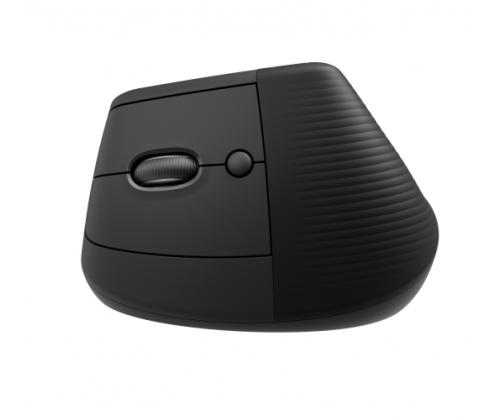 Logitech LIFT vasen langaton hiiri, RF Wireless + Bluetooth, 4000 DPI, grafiitti (SPEC)