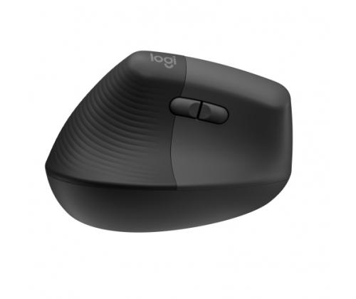 Logitech LIFT vasen langaton hiiri, RF Wireless + Bluetooth, 4000 DPI, grafiitti (SPEC)