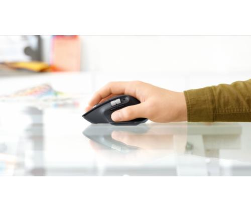 Logitech MX Master 3S langaton hiiri RF langaton + Bluetooth, 8000 DPI, grafiitti