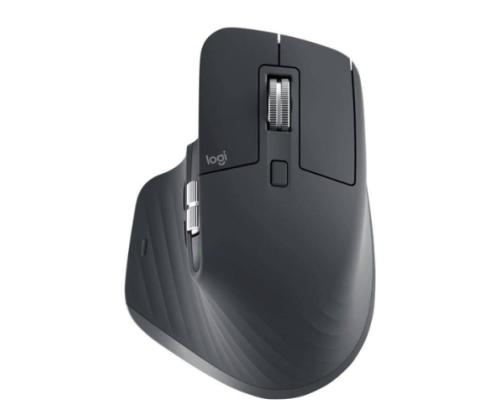 Logitech MX Master 3S for Business langaton hiiri RF Wireless + Bluetooth, laser, 8000 DPI, grafiitti