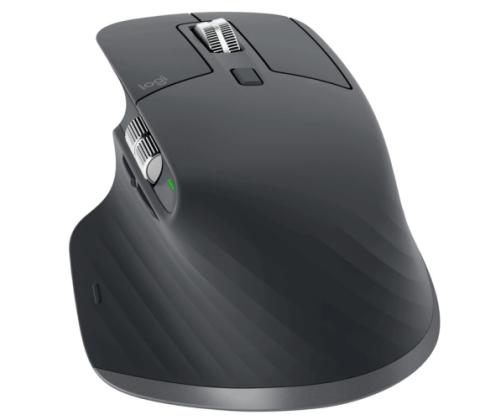 Logitech MX Master 3S for Business langaton hiiri RF Wireless + Bluetooth, laser, 8000 DPI, grafiitti