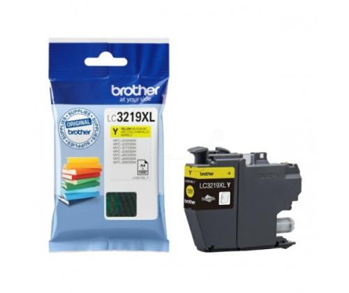 Brother LC3219 (LC3219XLY) mustekasetti, keltainen