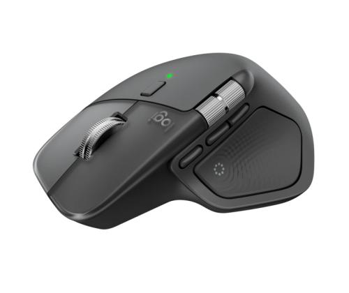 Logitech MX Master 4 for Business langaton hiiri RF Wireless + Bluetooth, 8000 DPI, grafiittipunainen