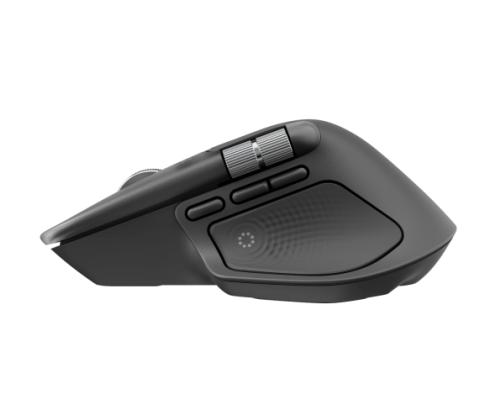 Logitech MX Master 4 for Business langaton hiiri RF Wireless + Bluetooth, 8000 DPI, grafiittipunainen