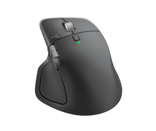 Logitech MX Master 4 for Business langaton hiiri RF Wireless + Bluetooth, 8000 DPI, grafiittipunainen