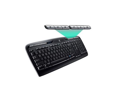 Logitech MK330 langaton näppäimistö + hiiri, US INT, musta