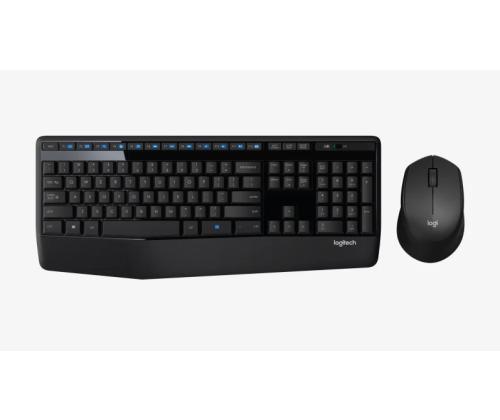 Logitech MK345 Combo langaton näppäimistö + hiiri, US, musta