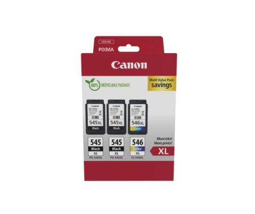 Canon PG-545XL/CL-546XL (8286B013) mustekasettien monipakkaus, BK/CMY