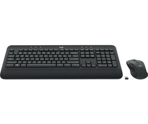 Logitech Advance Wireless Keyboard and Mouse Combo MK545, näppäimistöasettelu US, musta