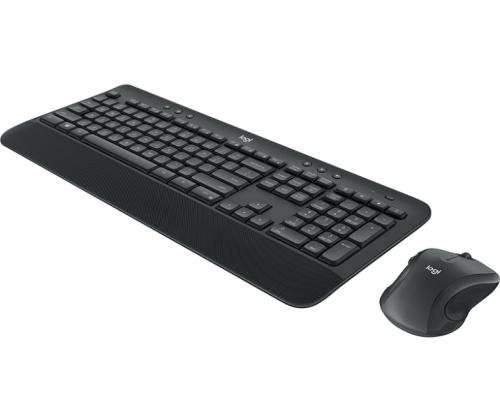 Logitech Advance Wireless Keyboard and Mouse Combo MK545, näppäimistöasettelu US, musta