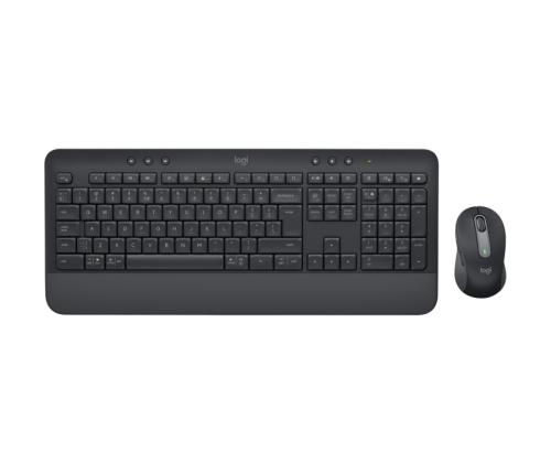 Logitech Signature MK650 Combo for Business -näppäimistö + hiiri, langaton, US INT (Qwerty), grafiittia