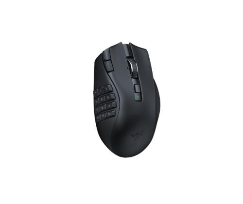 Razer Naga V2 HyperSpeed Wireless Wireless Gaming Mouse RF Wireless+Bluetooth, 30000 DPI, musta