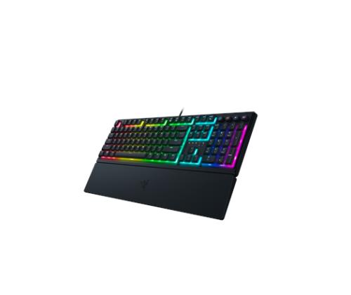 Razer Ornata V3 Langallinen pelinäppäimistö, USB, RGB LED, US, Mecha-kalvokytkin, musta