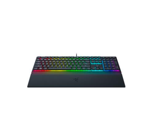 Razer Ornata V3 Langallinen pelinäppäimistö, USB, RGB LED, US, Mecha-kalvokytkin, musta