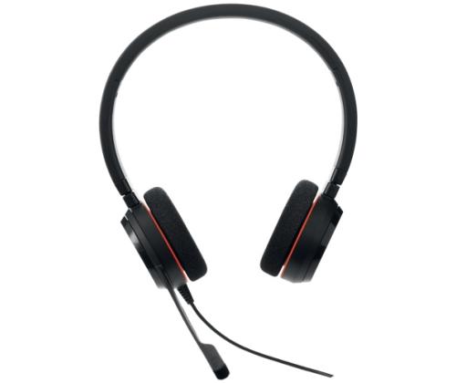 Jabra Evolve 20 UC Stereo langalliset kuulokkeet, USB-C/A, musta