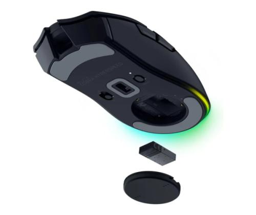 Razer Cobra HyperSpeed Langaton pelihiiri RF Wireless + Bluetooth + USB-A, 26000 DPI, musta