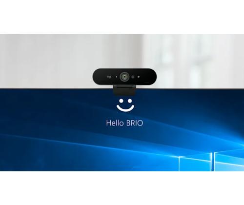 Logitech Brio 4K -verkkokamera UHD 4K, 13MP, Grafiitti