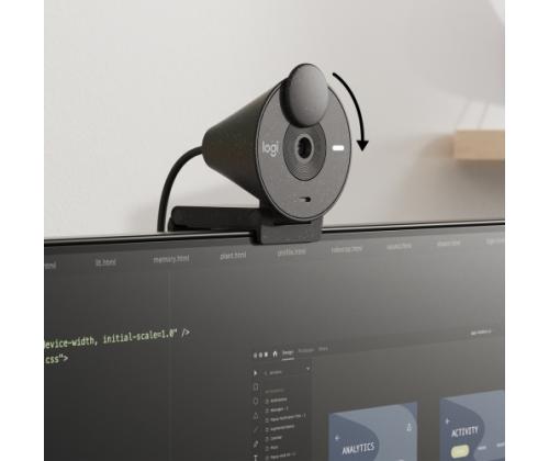 Verkkokamera Logitech Brio 300 (960-001436) Full HD, grafiitti