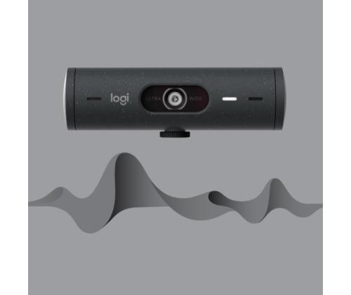 Logitech Brio 505 webbikamera, 4 MP, FHD 1920x1080, USB-C, grafiittipintainen