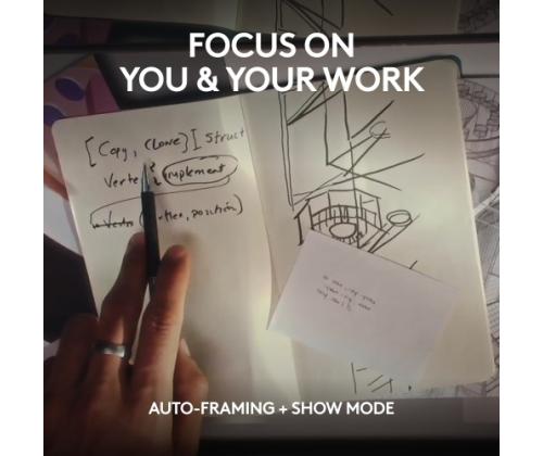 Logitech MX Brio webbikamera, 8,5 MP, 4K Ultra HD 3840x2160, USB-C, grafiittinenLogitech MX Brio 705 bussille