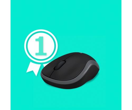 Logitech M185 langaton hiiri, RF Wireless, 1000 DPI, musta/harmaa