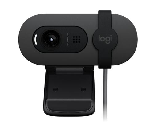 Logitech Brio 105 Business Webcam, 2 MP, FHD 1080p, USB-A, musta, musta