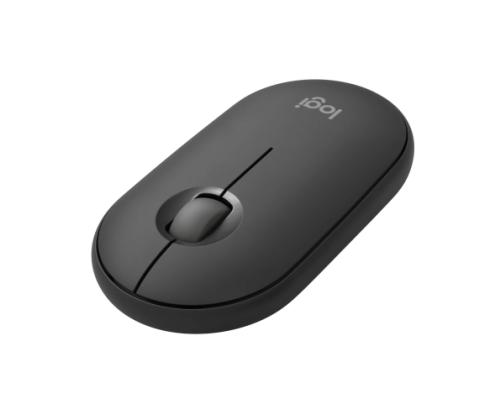 Logitech Pebble 2 M350s langaton hiiri, langaton RF + Bluetooth, 4000 DPI, sävyltään grafiittinen