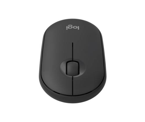 Logitech Pebble 2 M350s langaton hiiri, langaton RF + Bluetooth, 4000 DPI, sävyltään grafiittinen