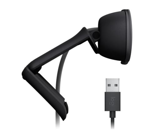 Logitech Brio 105 Business Webcam, 2 MP, FHD 1080p, USB-A, musta, musta