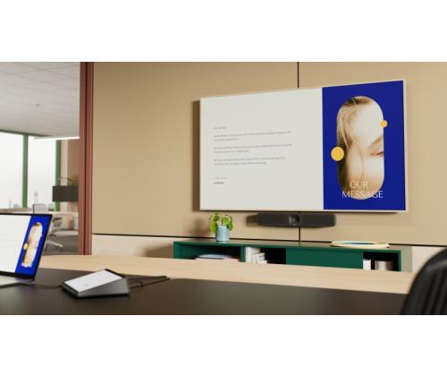 Logitech MeetUp 2 -videokonferenssikamera, 4K UHD 3840x2160, grafiittia