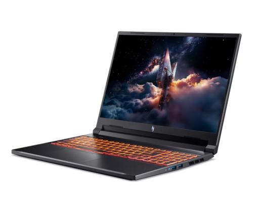 Acer NITRO V 16 '' WUXGA AMD Ryzen 5 240 16GB RAM 512GB SSD GeForce RTX 5050 8GB W11H, Obsidian Musta